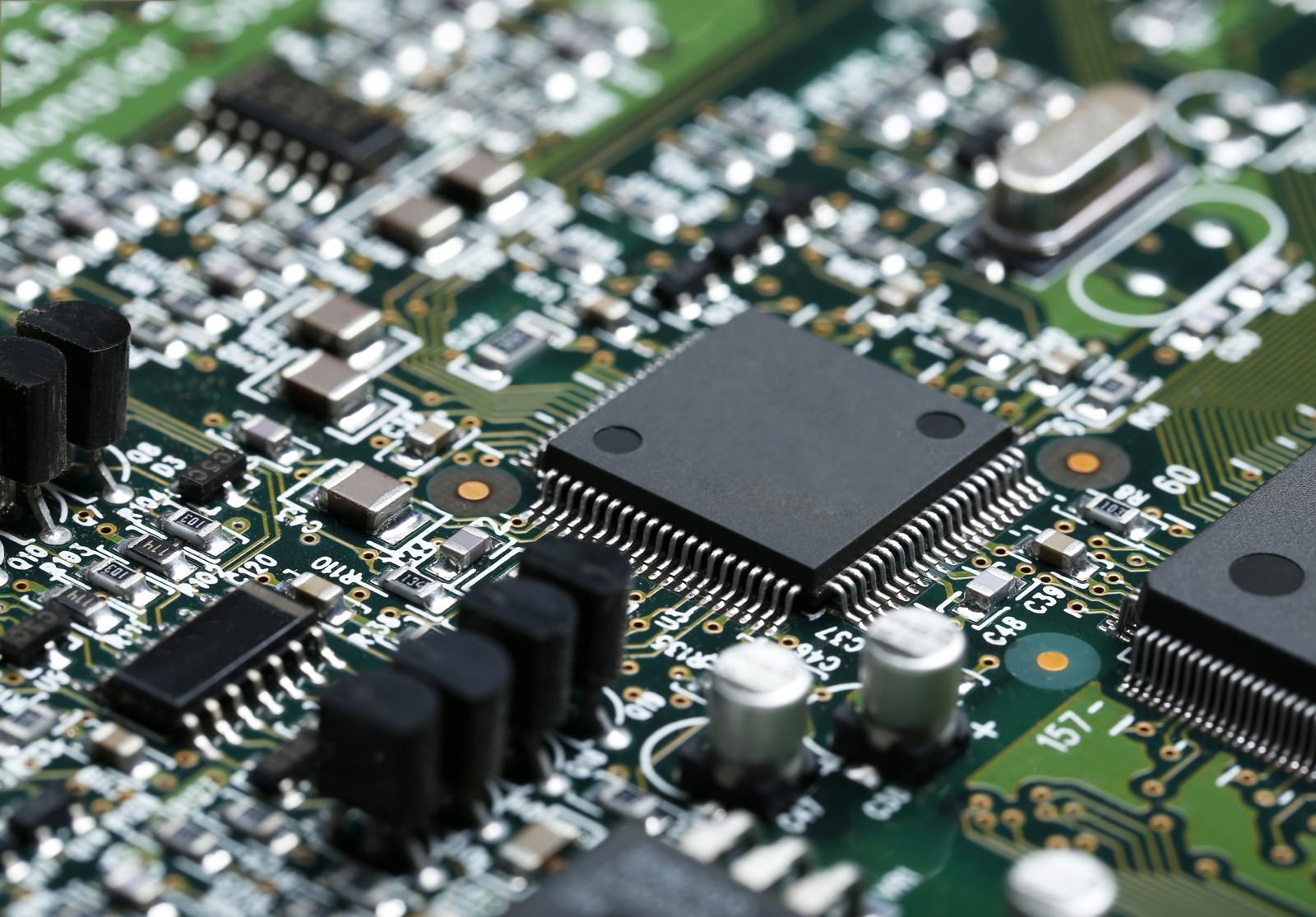 Chip sobre una placa de circuito